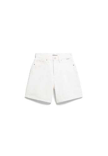 ARMEDANGELS Damen Jeans Shorts aus recycelter Baumwolle SHEAARI Regular Fit White von ARMEDANGELS