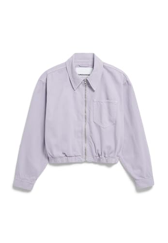 ARMEDANGELS Damen Jeansjacke aus Bio-Baumwoll Mix CAARSTA Relaxed Fit Soft Lilac von ARMEDANGELS