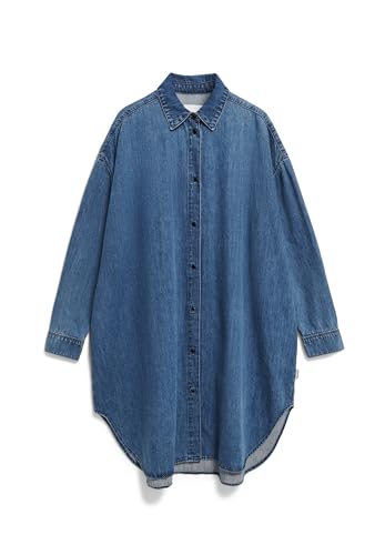 ARMEDANGELS Damen Jeanskleid aus Bio-Baumwolle SAALY Oversized Fit Airflow von ARMEDANGELS