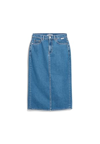 ARMEDANGELS Damen Jeansrock aus recycelter Baumwolle KAALYKE Denim MIDI Skirt Slim Fit Daydream von ARMEDANGELS