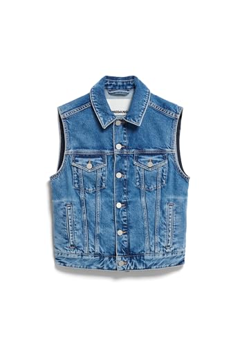 ARMEDANGELS Damen Jeansweste aus recycelter Baumwolle ERSAA Regular Fit Daydream von ARMEDANGELS