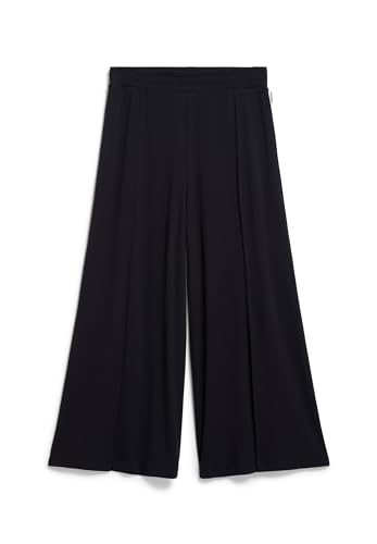 ARMEDANGELS Damen Jerseyhose aus LENZING™ ECOVERO™ Viskose Mix KAARO LINI Relaxed Fit Black von ARMEDANGELS