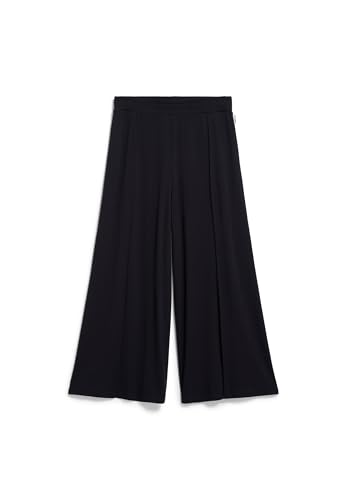 ARMEDANGELS Damen Jerseyhose aus LENZING™ ECOVERO™ Viskose Mix KAARO LINI Relaxed Fit Black von ARMEDANGELS