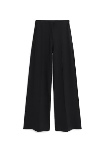 ARMEDANGELS Damen Jerseyhose aus LENZING™ ECOVERO™ Viskose Mix MAEVAA Regular Fit Black von ARMEDANGELS