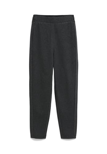 ARMEDANGELS Damen Jerseyhose aus LENZING™ ECOVERO™ Viskose Mix MAGDAALENA Jersey Pant Regular Fit Steel Melange von ARMEDANGELS