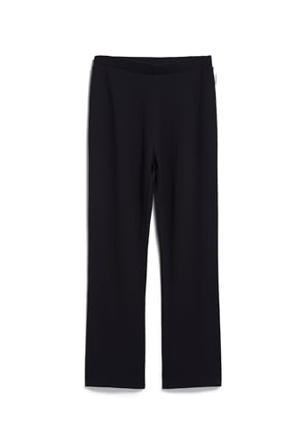 ARMEDANGELS Damen Jerseyhose aus LENZING™ ECOVERO™ Viskose Mix SALITAA Fitted Black von ARMEDANGELS
