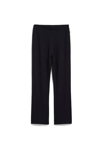 ARMEDANGELS Damen Jerseyhose aus LENZING™ ECOVERO™ Viskose Mix SALITAA Fitted Black von ARMEDANGELS