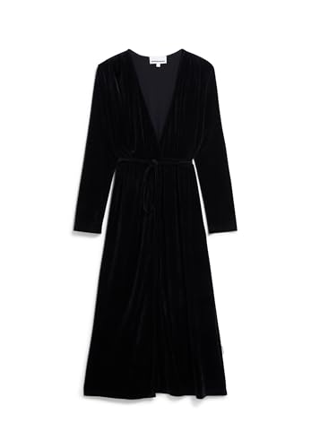 ARMEDANGELS Damen Jerseykleid Regular Fit aus Samt VERLAAR Regular Fit Black ARMEDANGELS Damen Jerseykleid Regular Fit aus Samt VERLAAR Regular Fit Black von ARMEDANGELS