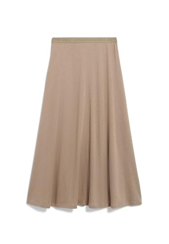 ARMEDANGELS Damen Jerseyrock aus Tencel™ Lyocell Mix ILENIAA LARAA MIDI Skirt Loose Fit Shiitake von ARMEDANGELS