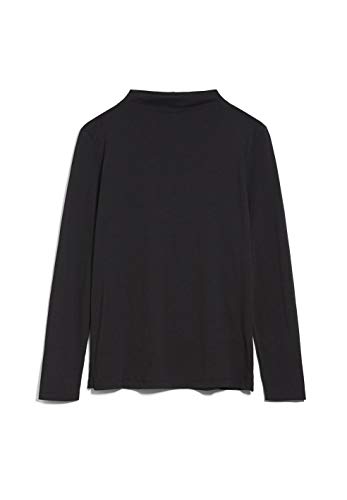 ARMEDANGELS Damen Longlseeve aus Tencel™ Lyocell Mix TERESAA Loose Fit Black von ARMEDANGELS