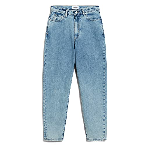 ARMEDANGELS Damen Jeans Mom Fit High Waist Ankle recycelte Baumwolle Non-Stretch MAIRAA Mom Fit Fresh Blue ARMEDANGELS Damen Jeans Mom Fit High Waist Ankle recycelte Baumwolle Non-Stretch MAIRAA Mom Fit Fresh Blue von ARMEDANGELS