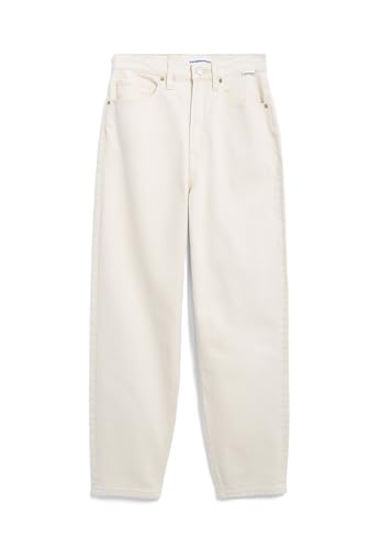 ARMEDANGELS Damen Mom Jeans recycelter Baumwoll Mix Comfort-Stretch MAIRAA Mom Fit Undyed von ARMEDANGELS