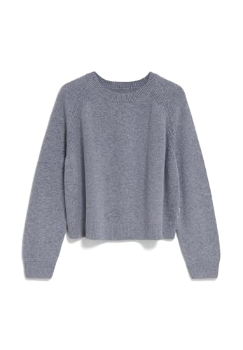 ARMEDANGELS Damen Pullover aus recyclem Bio-Woll Mix DILIRIAA REGLANA Loose Fit Light Grey Melange ARMEDANGELS Damen Pullover aus recyclem Bio-Woll Mix DILIRIAA REGLANA Loose Fit Light Grey Melange von ARMEDANGELS