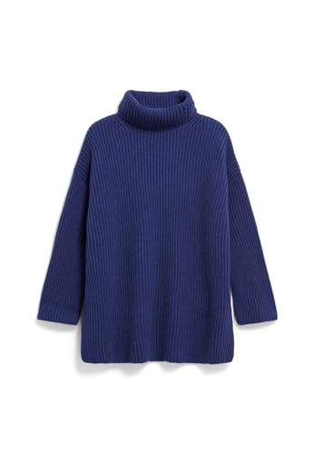 ARMEDANGELS Damen Pullover Oversized Fit aus Bio-Woll Mix VAESSAA Oversized Fit Deep Sea Blue von ARMEDANGELS