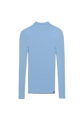 ARMEDANGELS Damen Pullover Slim Fit aus Bio-Baumwolle ALAANIA Fitted Iceberg Blue von ARMEDANGELS