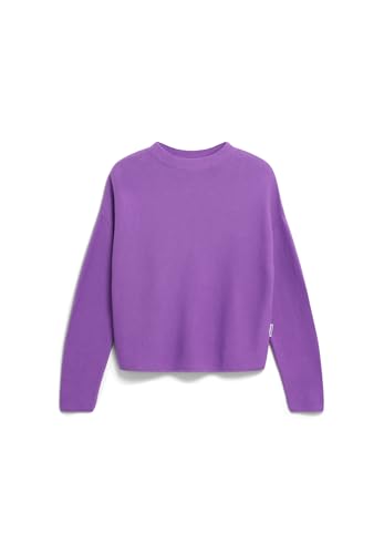 ARMEDANGELS Damen Pullover aus Bio-Baumwolle MERINAA Links Links Loose Fit Orchid von ARMEDANGELS
