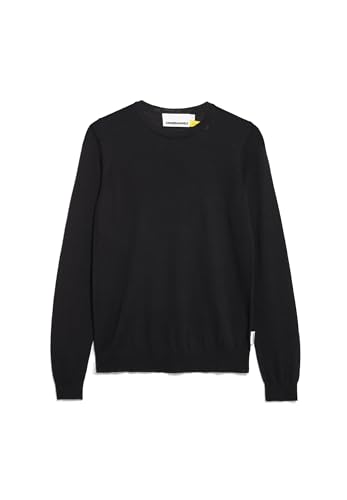 ARMEDANGELS Damen Pullover aus Merino-Wolle ELDIAA Merino Slim Fit Black von ARMEDANGELS