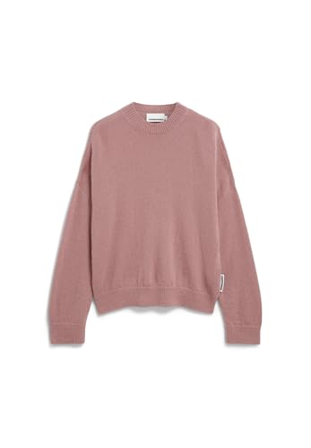 ARMEDANGELS Damen Pullover aus Mohair-Woll Mix Suri INARIAAS Light Oversized Fit Light Berry von ARMEDANGELS