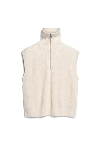 ARMEDANGELS Damen Pullunder Loose Fit aus Bio-Baumwolle AYLAA Loose Fit Undyed von ARMEDANGELS