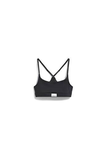 ARMEDANGELS Damen RIPP-Bralette aus Bio-Baumwoll Mix TOVAA Rib Fitted Black von ARMEDANGELS