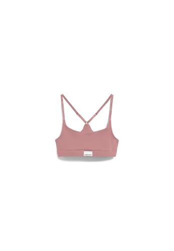 ARMEDANGELS Damen RIPP-Bralette aus Bio-Baumwoll Mix TOVAA Rib Fitted Light Berry von ARMEDANGELS