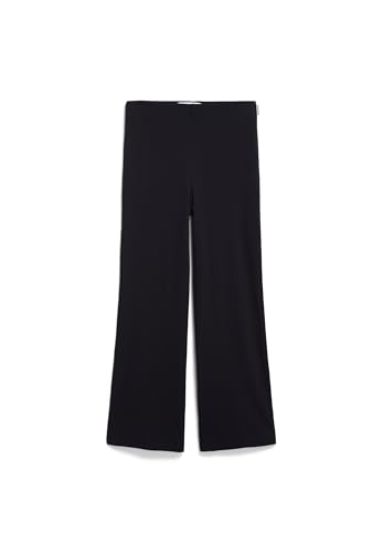ARMEDANGELS Damen RIPP-Jerseyhose aus Bio-Baumwoll Mix NIANAA Rib Pant Slim Fit Black von ARMEDANGELS