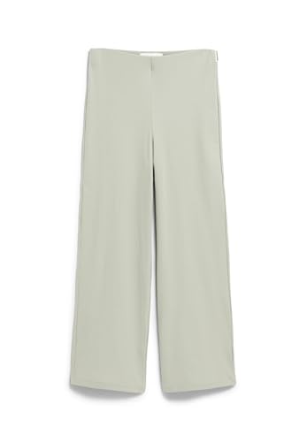 ARMEDANGELS Damen RIPP-Jerseyhose aus Bio-Baumwoll Mix NIANAA Rib Pant Slim Fit Seagreen von ARMEDANGELS
