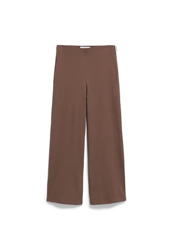 ARMEDANGELS Damen RIPP-Jerseyhose aus Bio-Baumwoll Mix NIANAA Rib Pant Slim Fit Toasty Tan von ARMEDANGELS