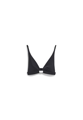 ARMEDANGELS Damen RIPP-Triangle Bralette aus Bio-Baumwoll Mix OSILAARI Rib Fitted Black von ARMEDANGELS