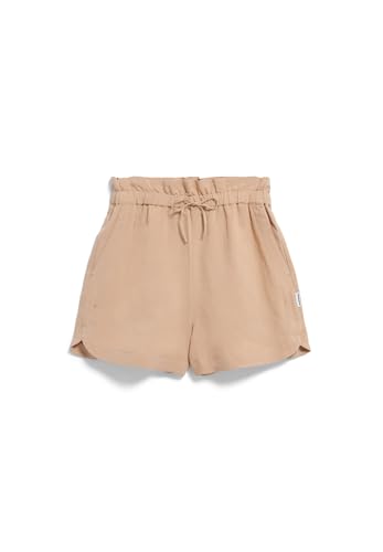 ARMEDANGELS Damen Shorts aus Leinen-Mix VAANNA LINO Relaxed Fit Beige Blond von ARMEDANGELS