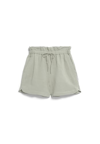 ARMEDANGELS Damen Shorts aus Leinen-Mix VAANNA LINO Relaxed Fit Seagreen von ARMEDANGELS