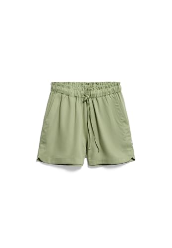 ARMEDANGELS Damen Shorts aus Tencel™ x REFIBRA™ Lyocell VAANNA Relaxed Fit Light Matcha von ARMEDANGELS