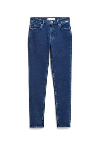 ARMEDANGELS Damen Skinny Jeans Mid Waist Bio-Baumwoll Mix X-Stretch TILLAA Skinny Fit Carezza von ARMEDANGELS