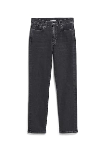 ARMEDANGELS Damen Slim Jeans Bio-Baumwoll Mix X-Stretch LEJAANI Slim Fit Blackish von ARMEDANGELS