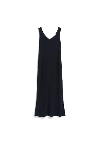 ARMEDANGELS Damen Strickkleid aus Leinen-Mix Linen Blend Knit Dress Regular Fit Black von ARMEDANGELS