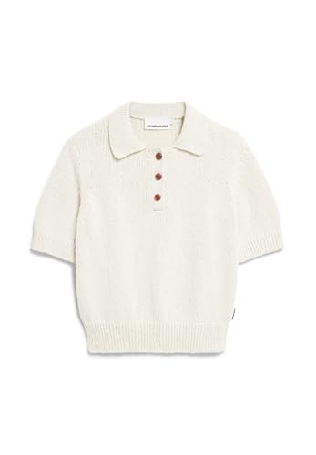 ARMEDANGELS Damen Strickshirt aus Bio-Baumwoll Mix Aanya Regular Fit Oatmilk von ARMEDANGELS