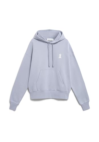ARMEDANGELS Damen Sweathoodie aus Bio-Baumwolle Iconic Å FRANCISARAA Sweat Oversized Fit Misty Morning von ARMEDANGELS