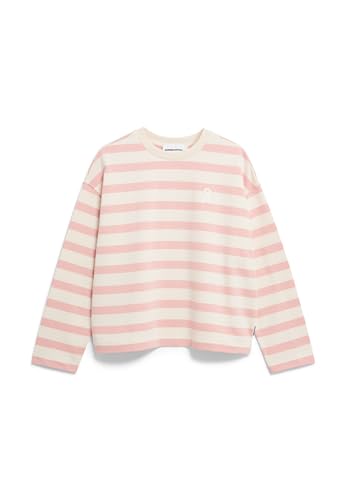 ARMEDANGELS Damen Sweatshirt aus Bio-Baumwolle Iconic Å FRANKAA Bold Oversized Fit Undyed-Rosalilly von ARMEDANGELS