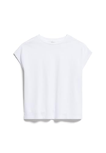 ARMEDANGELS Damen T-Shirt Oversized Fit aus Bio-Baumwolle INAARA Oversized Fit White von ARMEDANGELS