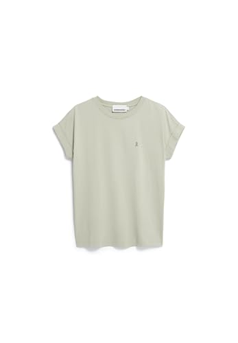 ARMEDANGELS Damen T-Shirt aus Bio-Baumwolle IDAARA Loose Fit Seagreen von ARMEDANGELS