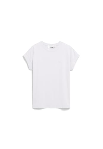 ARMEDANGELS Damen T-Shirt aus Bio-Baumwolle IDAARA Loose Fit White von ARMEDANGELS