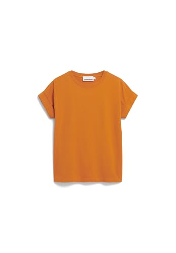 ARMEDANGELS Damen T-Shirt aus Bio-Baumwolle IDAARA Loose Fit Amberglow von ARMEDANGELS