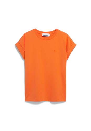 ARMEDANGELS Damen T-Shirt aus Bio-Baumwolle IDAARA T-Shirt Loose Fit Sunset Orange ARMEDANGELS Damen T-Shirt aus Bio-Baumwolle IDAARA T-Shirt Loose Fit Sunset Orange von ARMEDANGELS