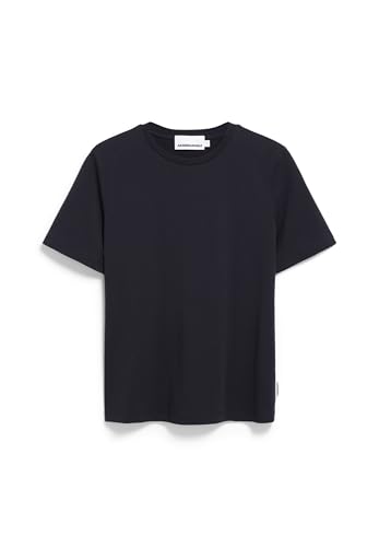ARMEDANGELS Damen T-Shirt aus Bio-Baumwolle LUALAA Regular Fit Black von ARMEDANGELS