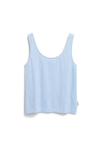 ARMEDANGELS Damen Top aus Bio-Baumwolle MINAAMI LITA Regular Fit Oatmilk-Silky Blue ARMEDANGELS Damen Top aus Bio-Baumwolle MINAAMI LITA Regular Fit Oatmilk-Silky Blue von ARMEDANGELS