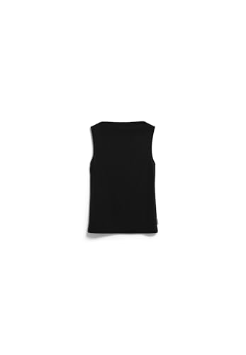 ARMEDANGELS Damen Top aus Tencel™ Lyocell Mix LAMINIAA TOP Fitted Black von ARMEDANGELS