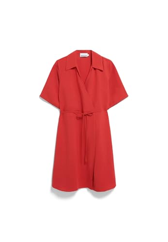 ARMEDANGELS Damen Webkleid aus Leinen-Mix FEMNAAMI LINO Regular Fit Coral Blush von ARMEDANGELS