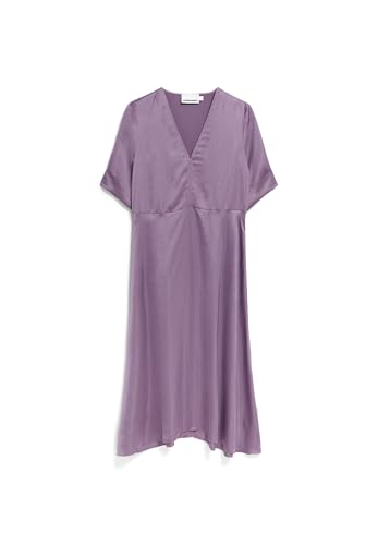 ARMEDANGELS Damen Webkleid aus Naia™ Renew VAALI Regular Fit Sunset Sky von ARMEDANGELS