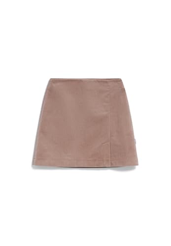 ARMEDANGELS Damen Webrock Regular Fit aus Bio-Baumwoll Mix ZAILAA Corduroy Regular Fit Cinnamon Dust von ARMEDANGELS