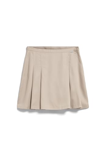 ARMEDANGELS Damen Webrock Relaxed Fit aus Tencel™ x REFIBRA™ Lyocell BELINDAA Relaxed Fit Sand Stone von ARMEDANGELS